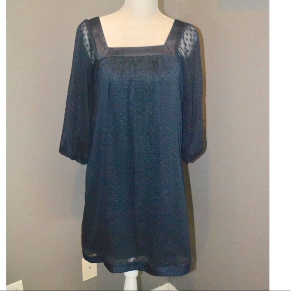 B. Darlin Navy lined dress Size 7/8